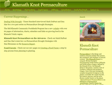 Tablet Screenshot of klamathknot.com